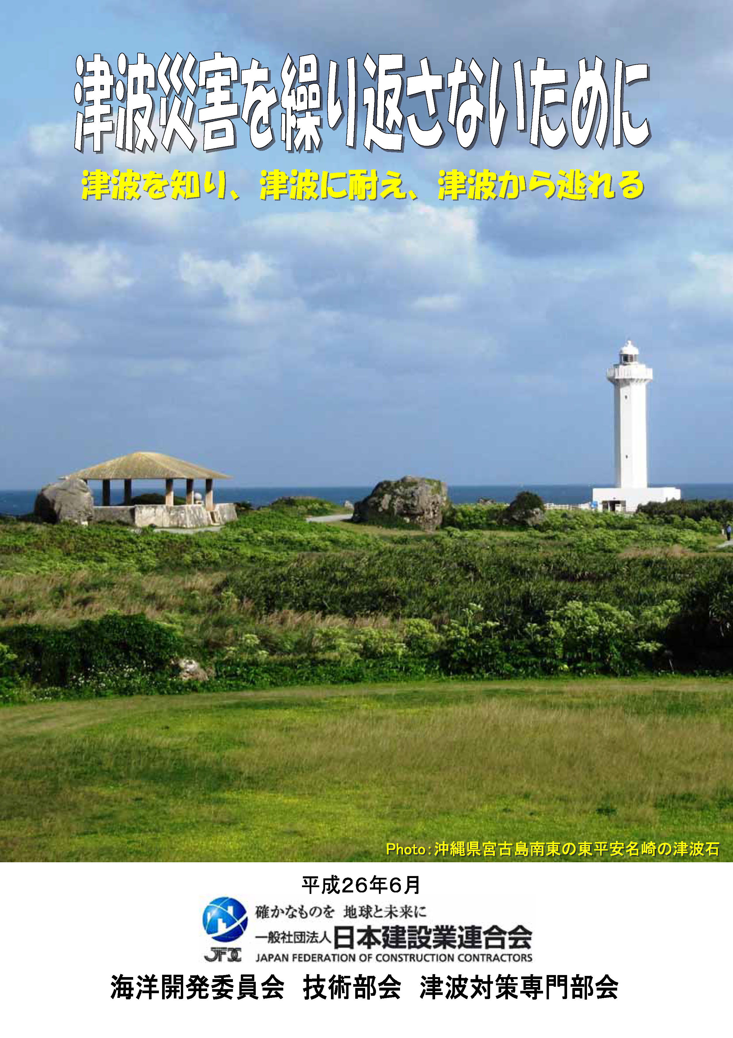 津波災害を繰り返さないために 土木 日本建設業連合会