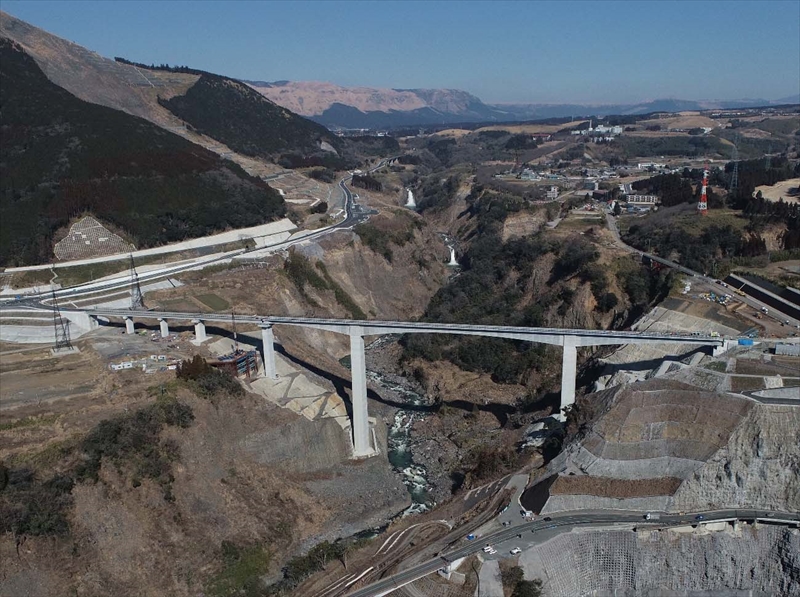 国道325号 阿蘇大橋上下部工事 新阿蘇大橋 渡河部 日建連表彰 土木賞 日本建設業連合会