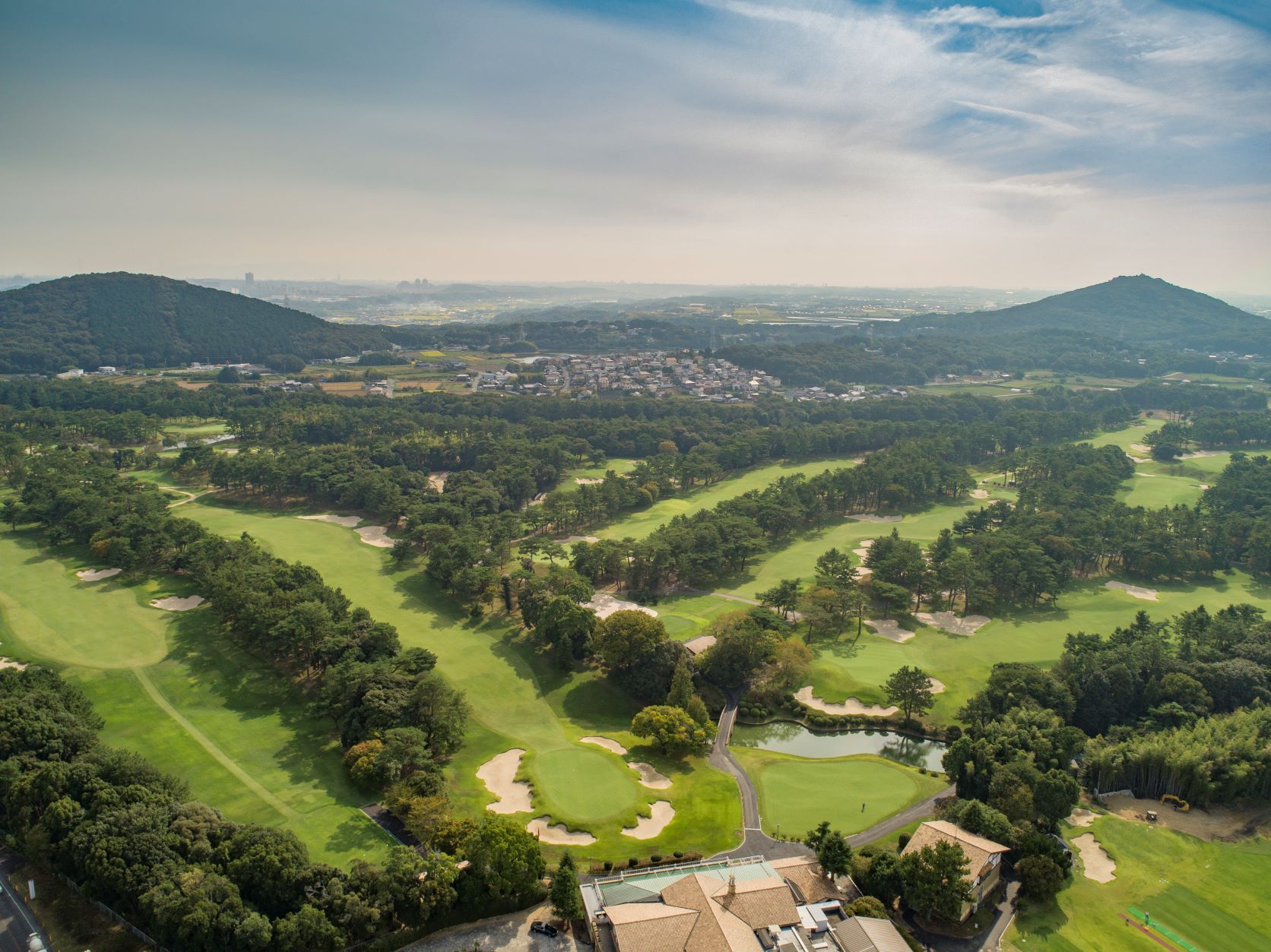 廣野ゴルフ倶楽部コース改修工事 - 日建連表彰 土木賞 | 日本建設業連合会