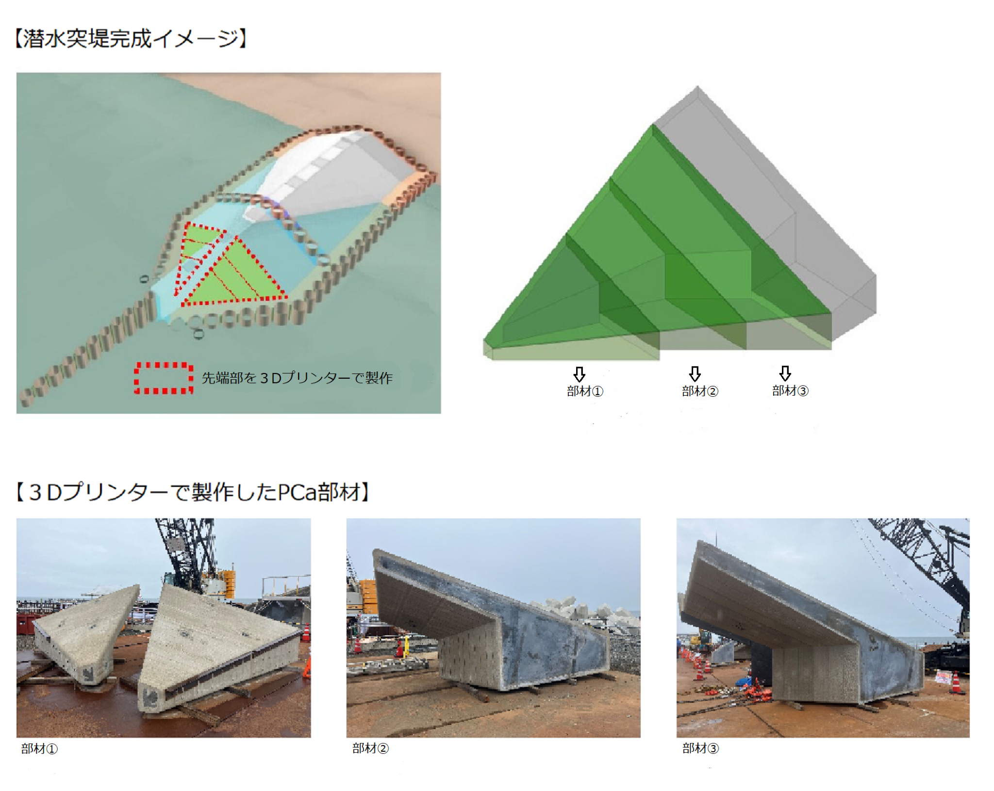 R3西湘海岸岩盤型潜水突堤整備工事 | 土木 | 日本建設業連合会
