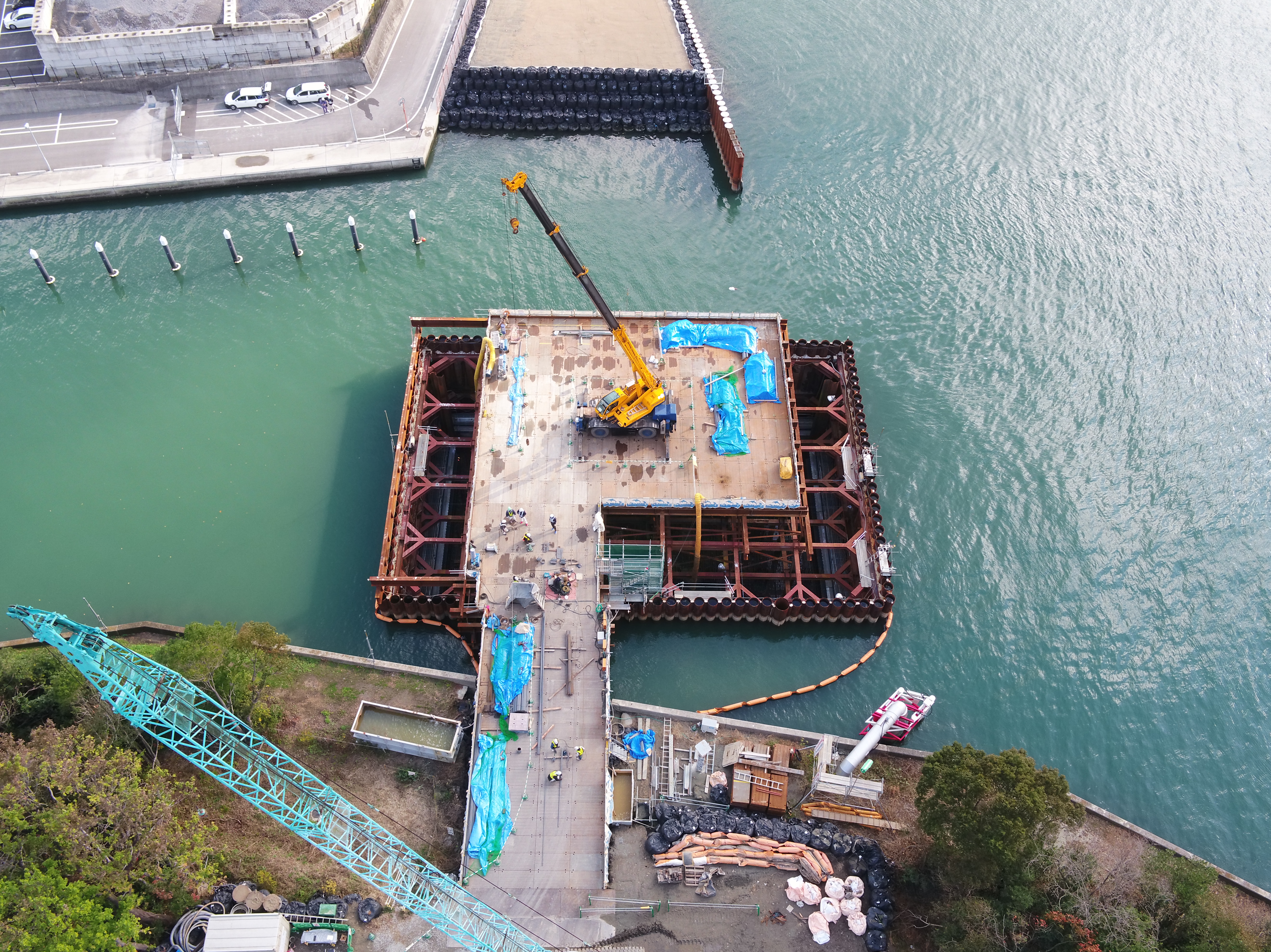 和歌山下津港海岸(海南地区)日方水門築造工事 | 土木 | 日本建設業連合会