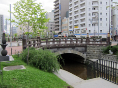 復元された創成橋