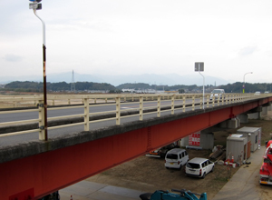 現在の定五郎橋　昭和61年に改築された
