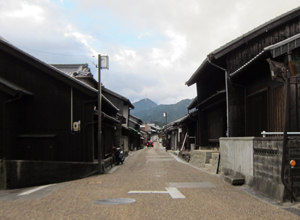 関宿には観光客の姿がない