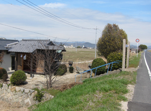 沖田神社の前鎮座地である古宮神社