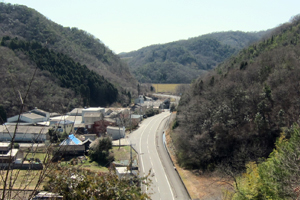 百間川の「二の荒手」