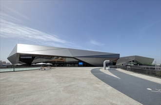 SAGAサンライズパーク（SAGAアリーナ、SAGAアクア、SAGAスタジアム、ペデストリアンデッキ）